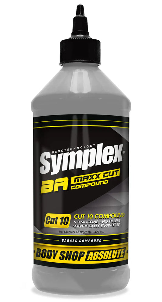 BA MAXX Cut Symplex Compuesto de Corte Alto Nivel 10 Pulidor Paso 1 Robbing Compound  16oz