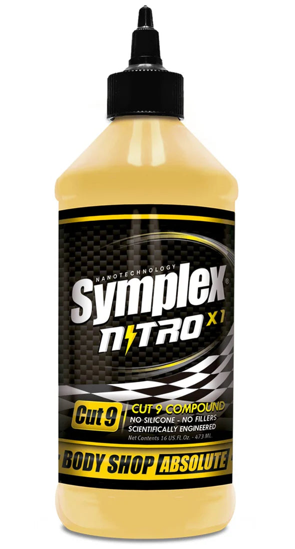 Compuesto Pulidor  Symplex Nitro Primer Paso  COMPOUND Corte Alto Octavo 16 oz Medio litro