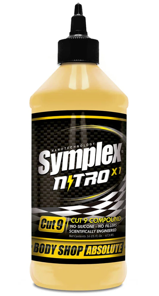 Compuesto Pulidor  Symplex Nitro Primer Paso  COMPOUND Corte Alto Octavo 16 oz Medio litro